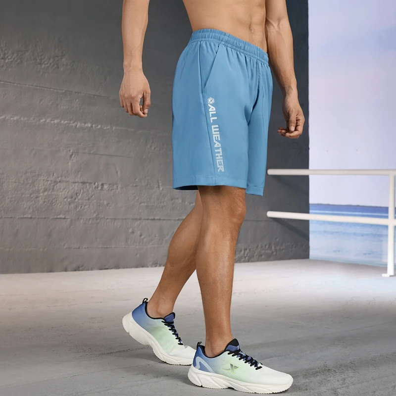 Xtep Weaved Shorts For Men 2023 Summer Comfortable Sweatpants Quick-Drying Sweat-Absorbing Breathable Bottoms 877229670025