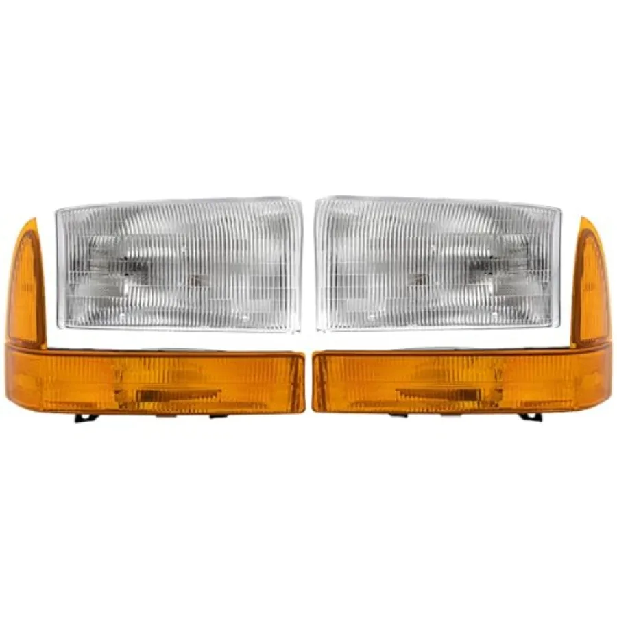 

Фара со стороны водителя и пассажира в сборе для Ford F250 Super Duty Lariat XL XLT 19992001, также подходит для галогенных фар F350 Super Duty с