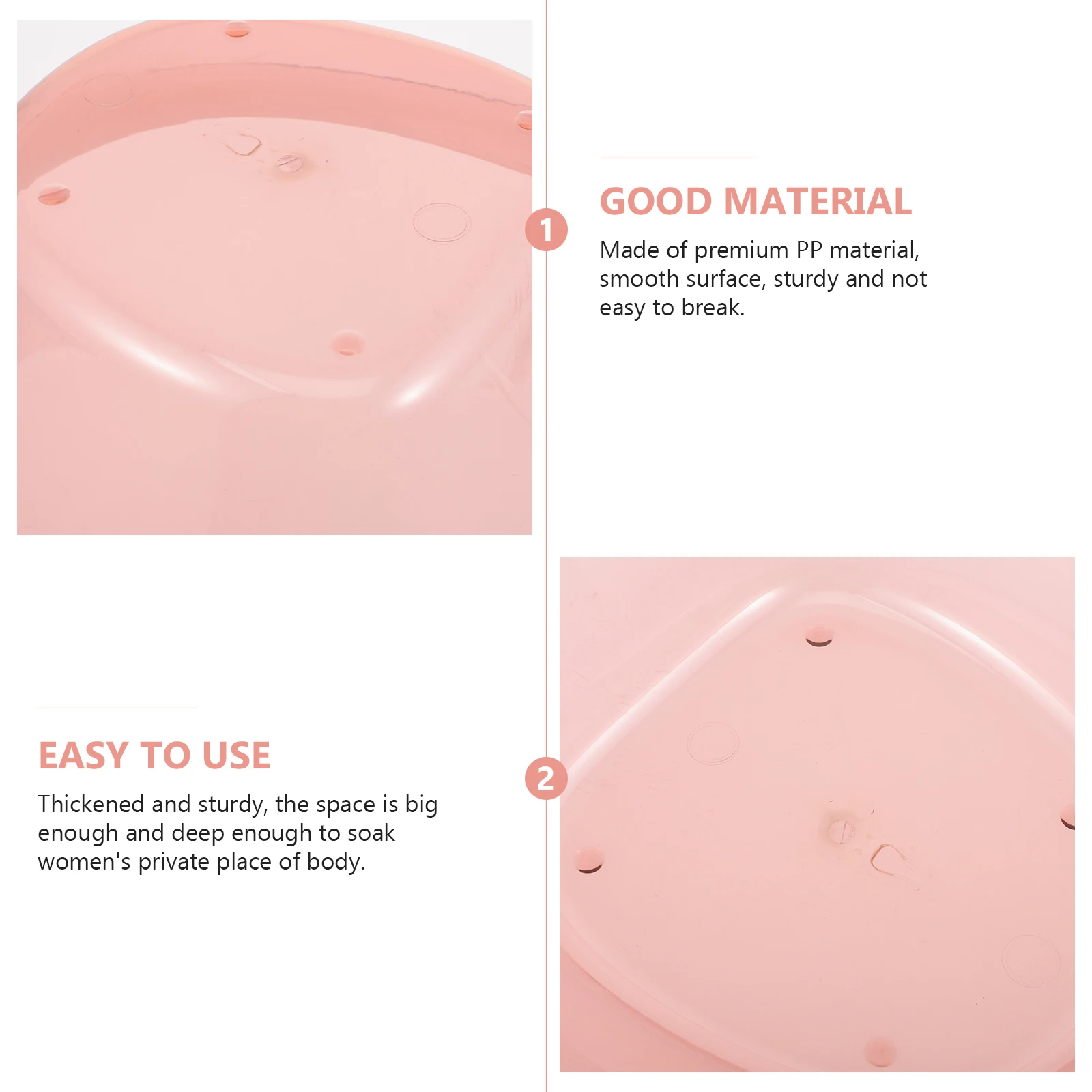 

Thickened Basin Deep Wash Basin For Postpartum Hemorrhoids Toilet Seat Use Elderly Maternity Patients Home Large Space Sitz Bath