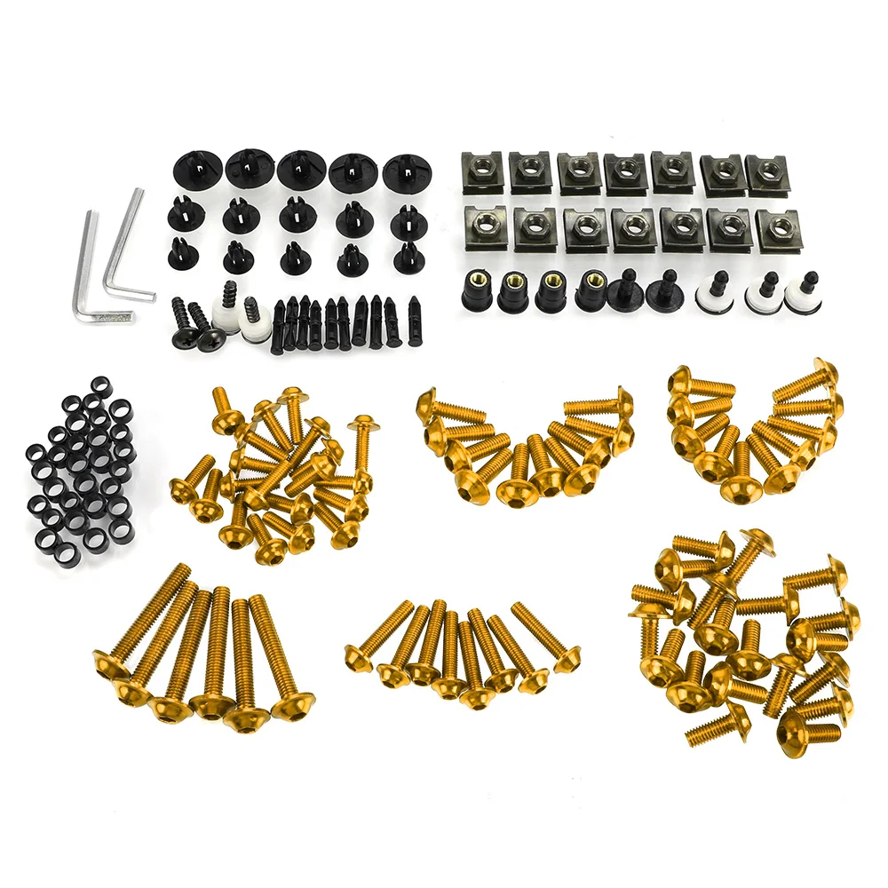 Verkleidungsschrauben für Honda VFR800 VFR 800 800F 1998 1999 2000 2001 98 99 00 2001, Karosserie-Verkleidungsschraube, Schraubenbefestigungssatz