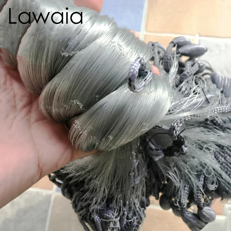 Lawaia Gill Net Finland Network Small Mesh Handmade Gill Net Hand-made European Style Fishing Nets Fishing Tackle Outdoor 2023