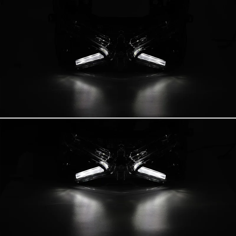 دراجة نارية LED العلوي كشافات الجمعية لياماها XMAX250 XMAX300 V2 2023-2024 #6