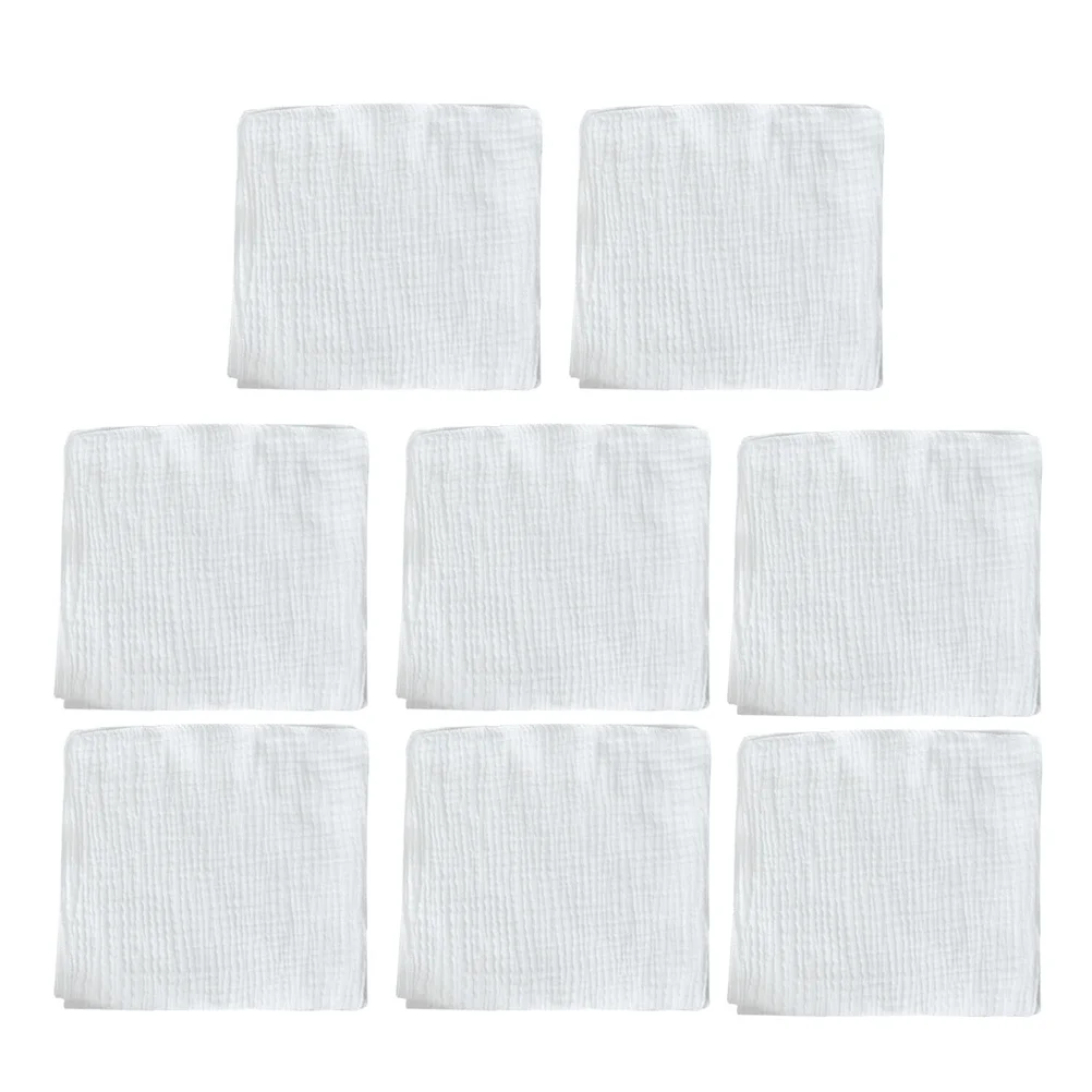 8 قطعة حفاضات القطن للأطفال حديثي الولادة تنفس مناشف ناعمة تجشؤ الملابس قابلة لإعادة الاستخدام غسل الطفل الملابس الرضع طفل القماش
