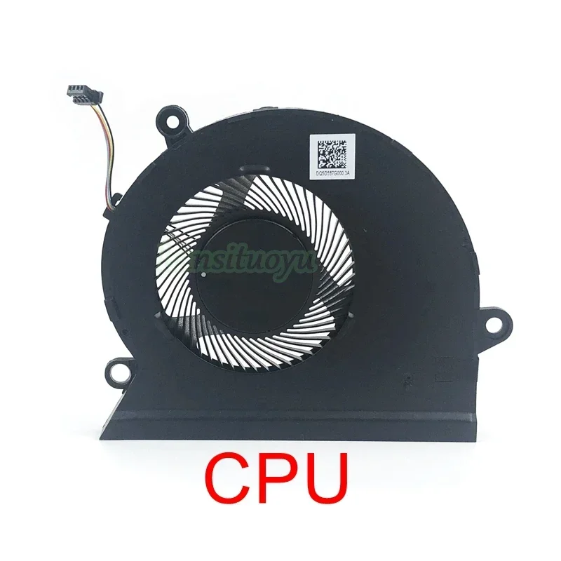 Nuevo ventilador de refrigeración GPU para CPU de ordenador portátil para Asus Mars15 VX60 VX60GT K571 X571G F571G F571GD F571GT GT9750 radiador enfriador GTX1650 DC 5V