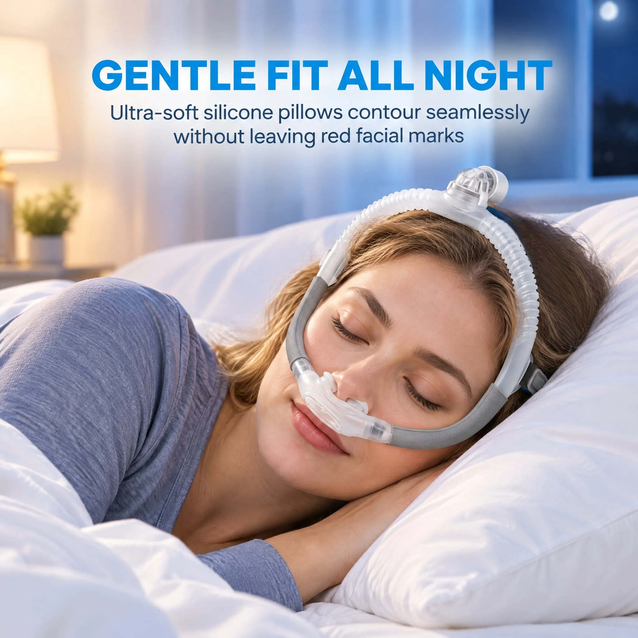AirFit P30i 鼻用ピロー付きCPAPマスク。ヘッド - Silicone Mask Bracket のレビューと価格