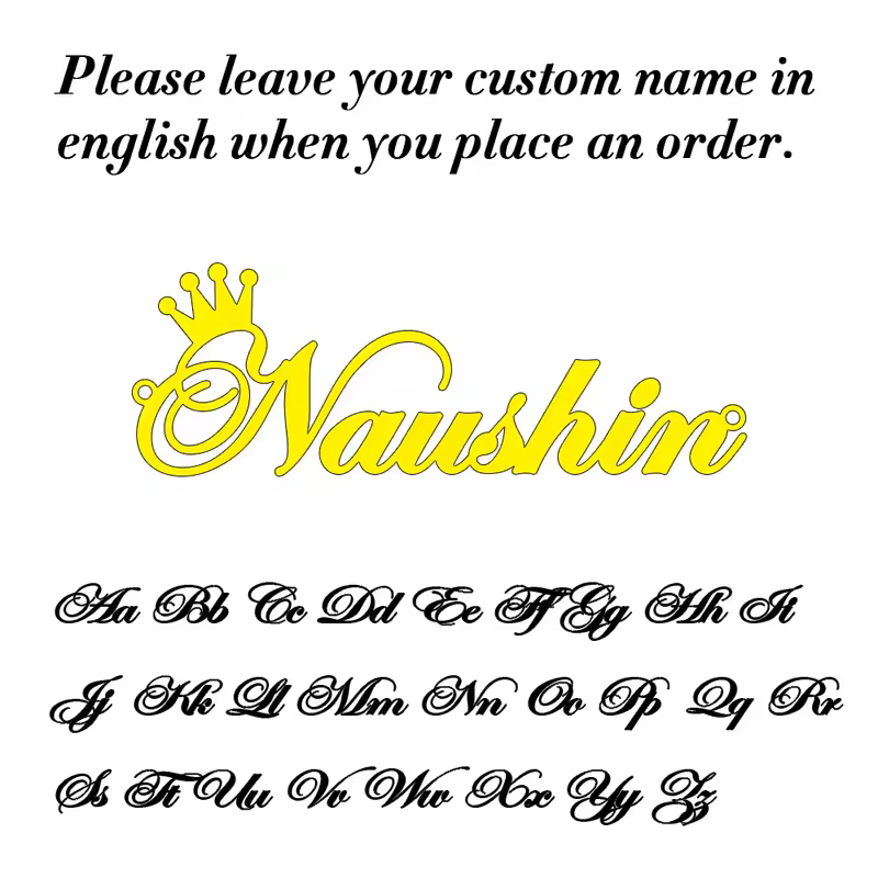 Custom Name Necklace for Women Personalised Cursive Letter Pendant Stainless Steel Jewelry Men Chain Choker Collar Personalizado - Image 19