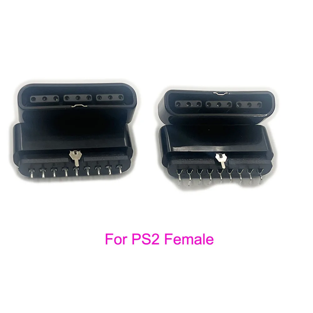 PS 9.0 9-Pin Female Connector 2-stuks – De Perfecte Oplossing voor Jouw PS2-Controller