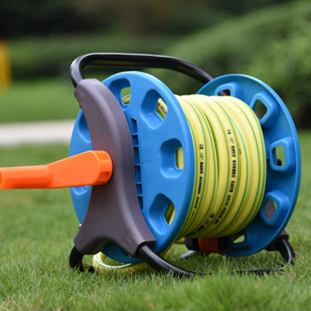 Garden Water Pipe Reel Cart Water Pipe Reel Cart Portable Garden Water Pipe Hose Reel Cart Outdoor Planting Hosepipe Organizer