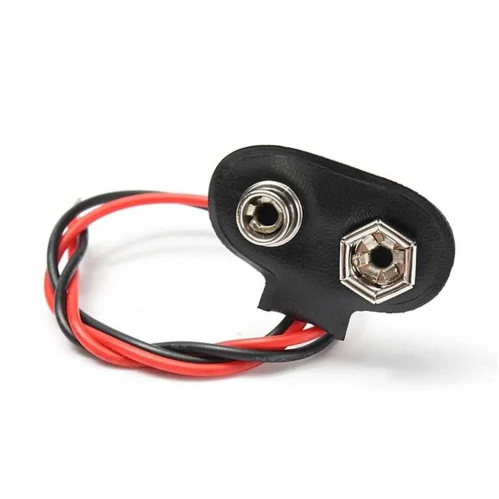 

Hard Shell Battery Holder Snap On Battery Lead Battery Clip Connector Battery Buckle 9V