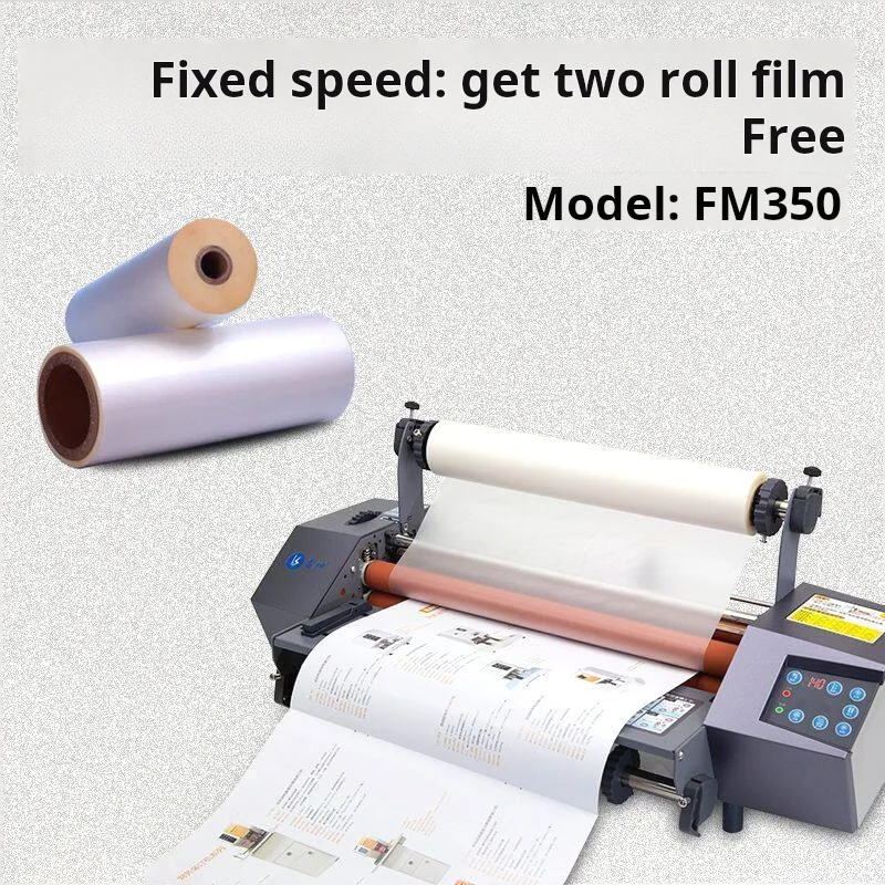 A3 Roll Laminating Machine Hot Cold Thermal Laminator for Photo Poster Sticker