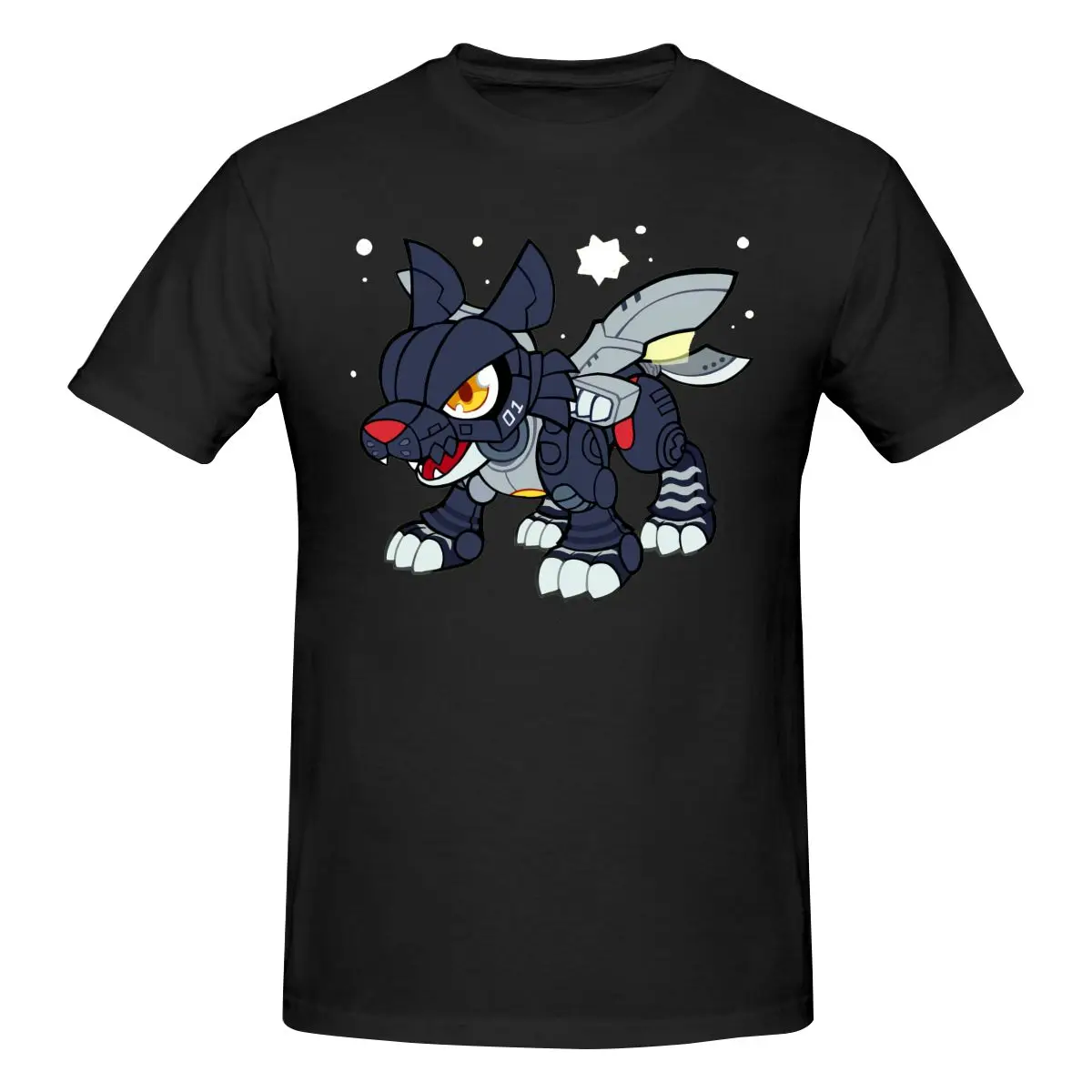 Digimon Men's Classic Unisex Cotton T-Shirt for Men & Women, Classic Tee