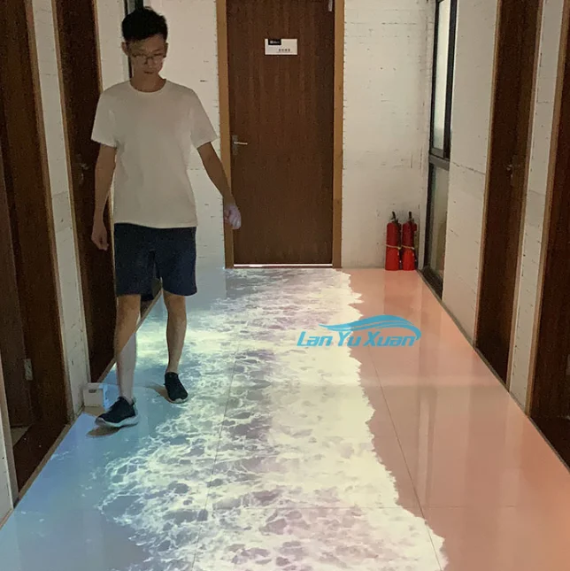 Low Latency Indoor Interactive Floor Games Supporting 130 Games