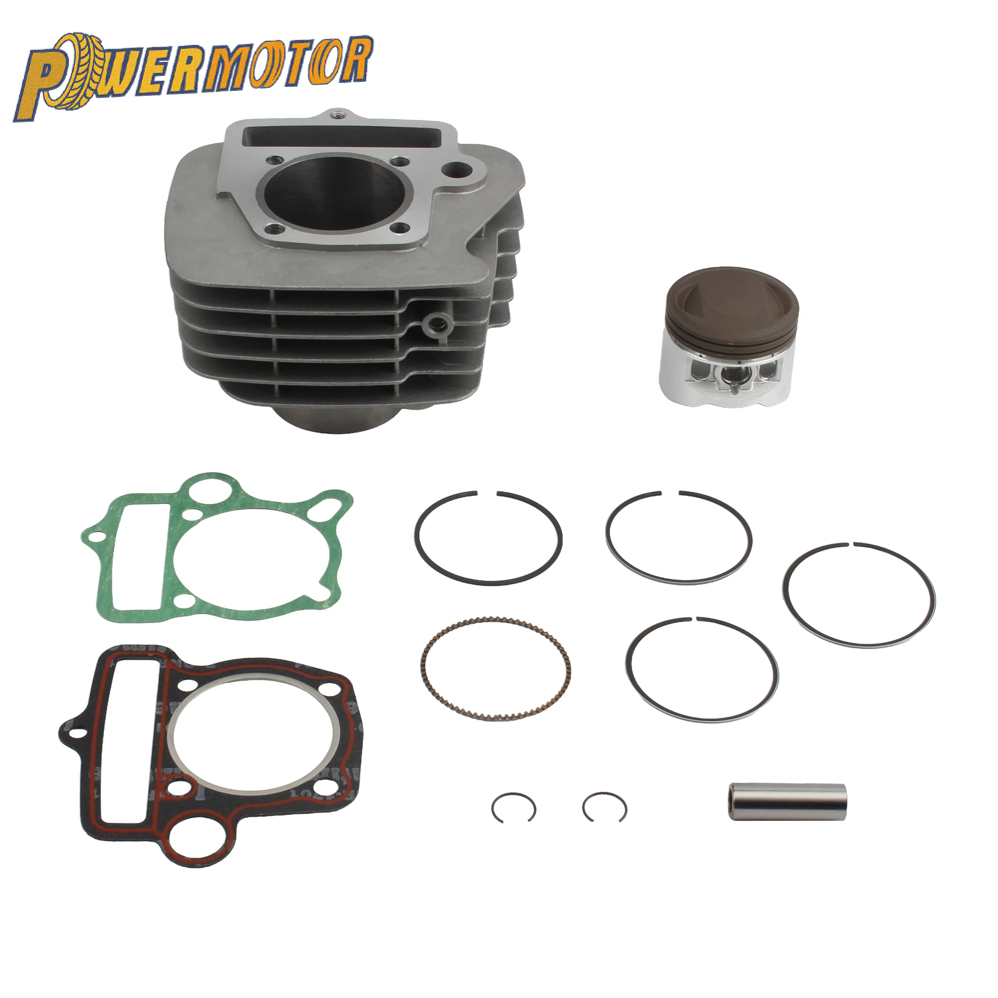 56mm Bohrung Zylinder Kolben Ring Dichtung Kit Für YinXiang 140CC 150CC YX140 YX150 1P56YMJ 1P56FMJ 1P56FMJ-5 Motor Dirt Bike Teile