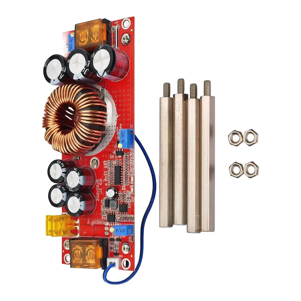 1800W Adjustable Output for boost Converter Input 10-60V DC Output 12-90V DC 20A for Max for Solar Inverters and for ev Power