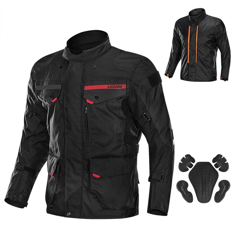 Course de moto tout-terrain imbibée pour hommes et femmes, imperméable, anti-chute, traction, cyclisme, hiver, nouveau