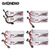 1/2Pcs GNB Lipo Battery 2S 3S 4S 6S 2200mAh 120C With XT60 for RC Car Boat Quadcopter Helicopter Airplane Rechargeable Battery