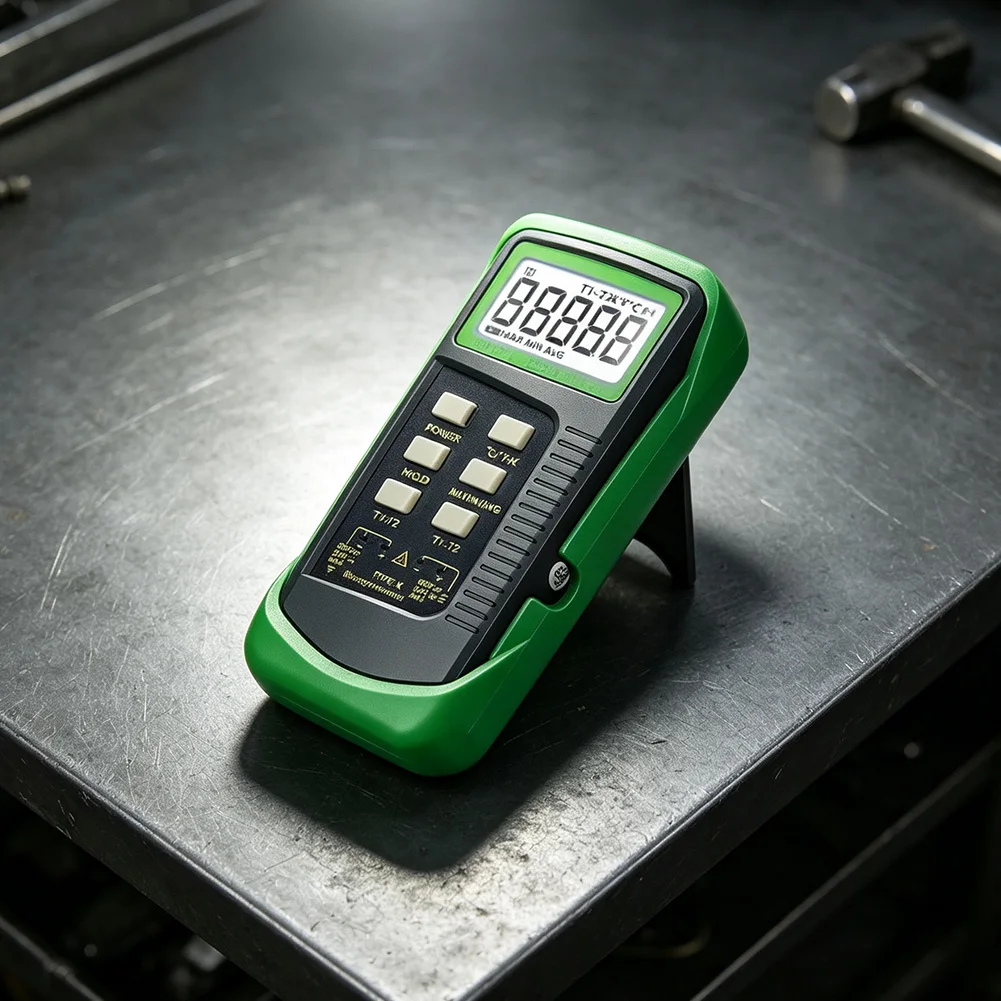 K-Type Thermometer for Professional For contact Temperature Measurement with Microcontroller-Enhanced Stability