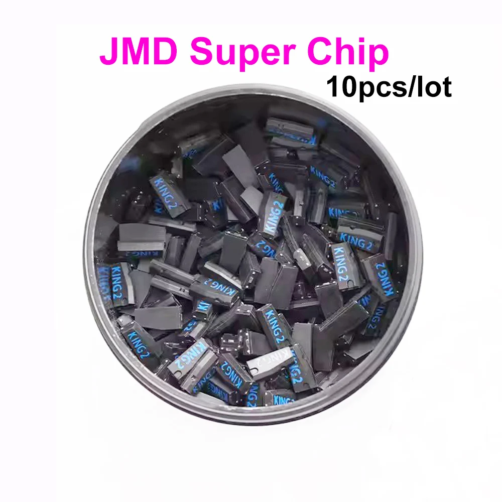 

10pcs/lot E-Baby Handy Baby 2 Key Programmer Universal JMD Super King Blue ID46/47/48/4C/4D/T5/G Transponder Car Key Chips