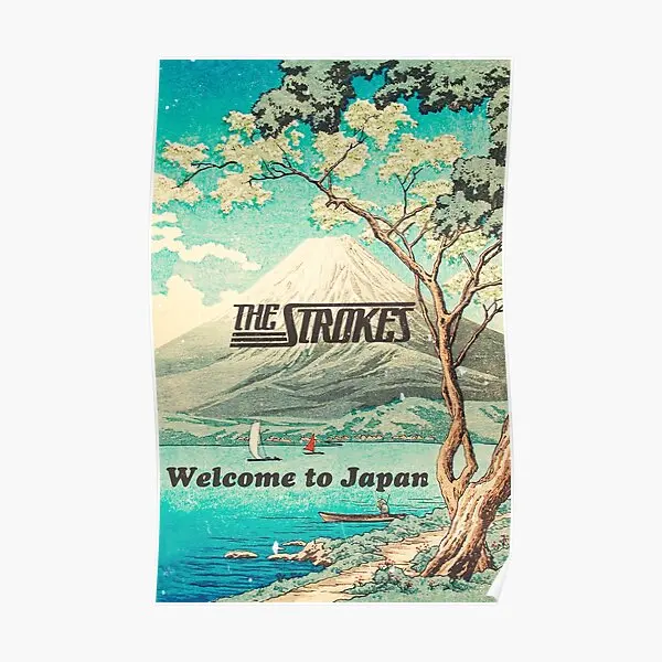 Strokes Japan  Poster Mural Decor Decoration Room Picture Wall Art Home Modern Print Painting Vintage Funny No Frame