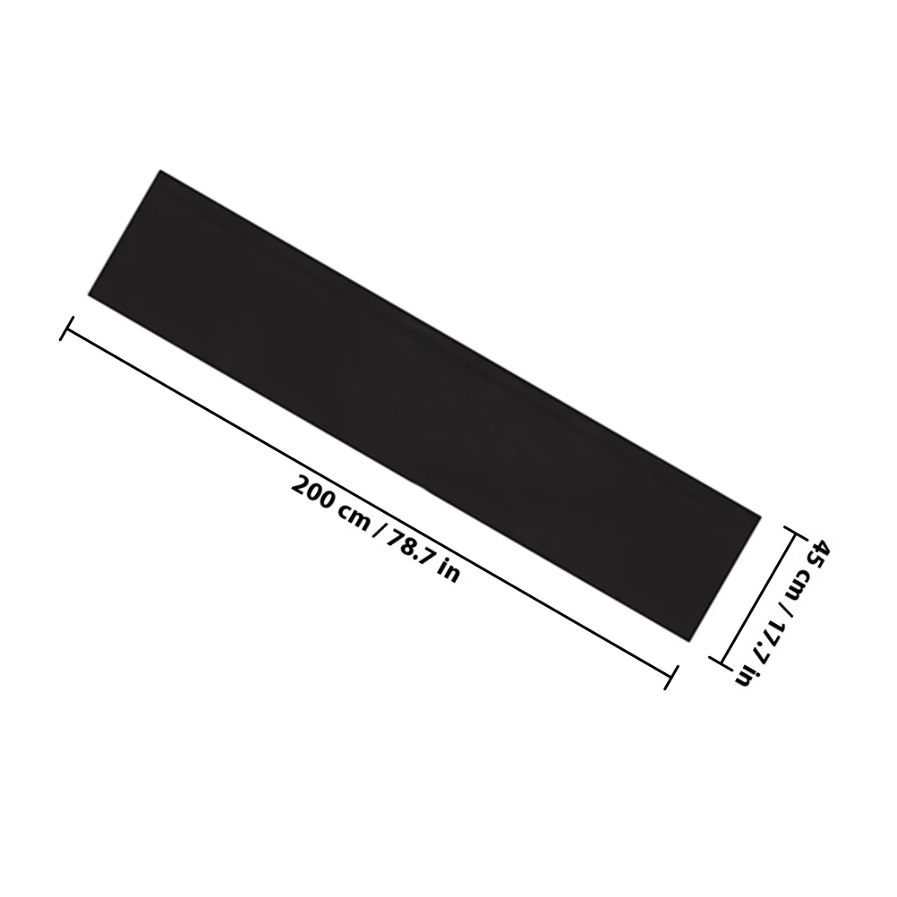 2pcs 2 Rolls Removable Blackboard Sticker Self-Adhesive Chalkboard Decal For Wall Calendar Shopping List Learning Tool Diy