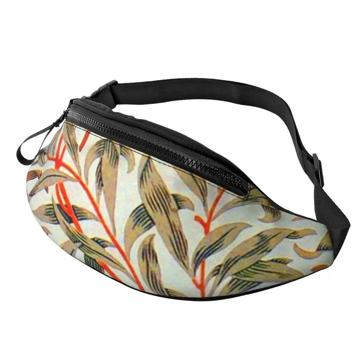 William Morris Bullerswood Waist Bag for Women Men Crossbody Fanny Pack Running Phone Money Pouch