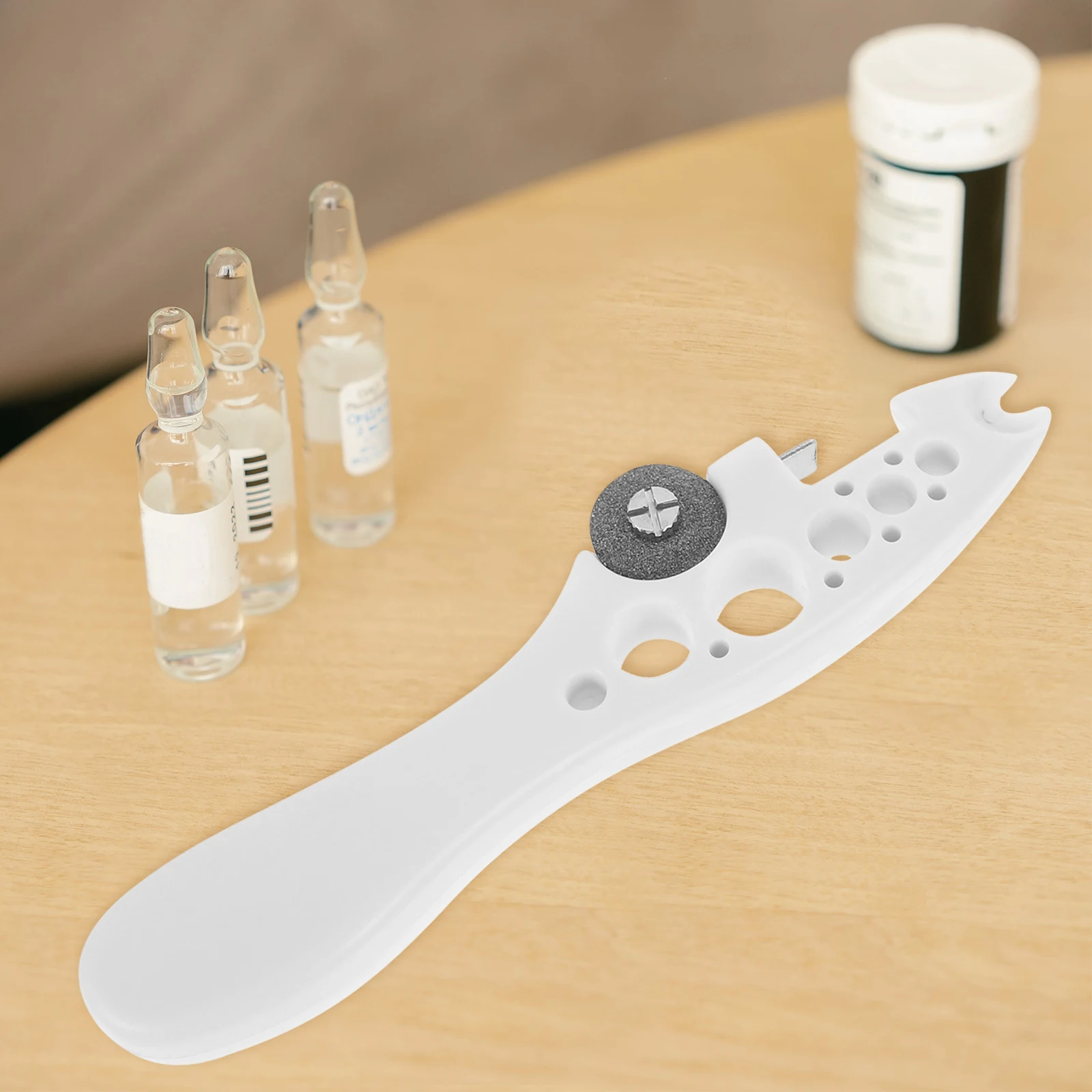 

1Set Ampoule Opener Lightweight Glass Bottle Breaker Ergonomic Design Portable Medical Vial Cutter for Clinic Nurse