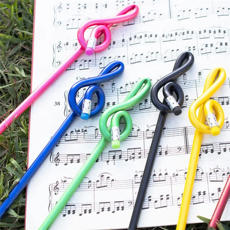 12 Stück Studenten Notiz stifte Musiknoten stifte