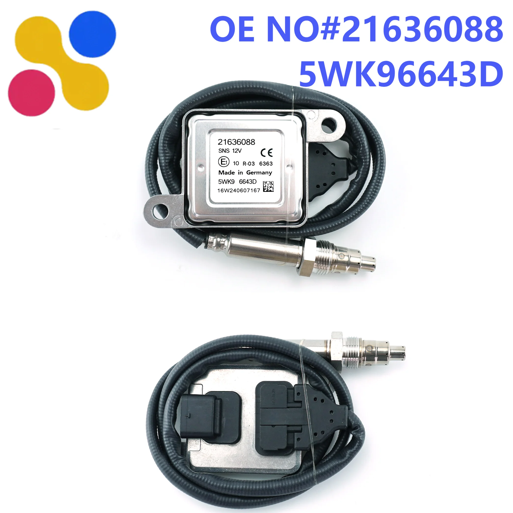 

5WK96643D 21636088 Датчик NOx, новый оптовый датчик оксида азота для VOLVO, высококачественная автозапчасть 5WK9 6643D 21636088