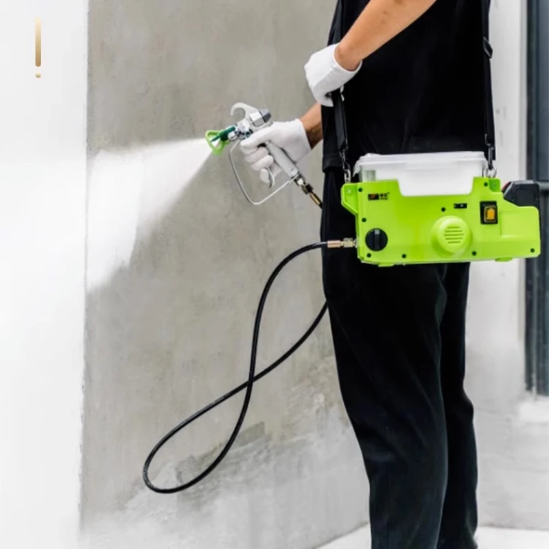 

Рюкзак Ручной безвоздушный распылитель Портативный литиевый аккумулятор Профессиональный распылитель краски высокого напряжения