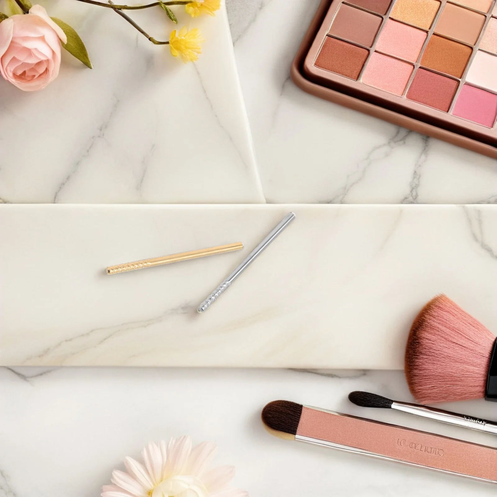 Conjunto de brocas de aço de tungstênio, 3 peças, cabeça de moagem para manicure, remoção de cutícula, alisamento, polimento, ferramentas multifuncionais para arte em unhas