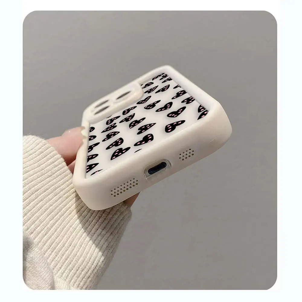 المحبة القلب الفن قضية الهاتف ل Redmi ملاحظة 8 9 9T A1 A2 A3 A5 9A 9C 10A 9T 10 10C 12 12 12C 13 13C 14C K30 K40 K50 K60 حالة قذيفة