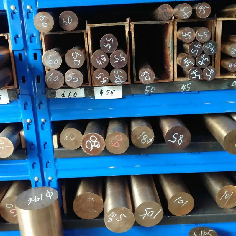 Dostosuj do cięcia C17200 miedziany Cylinder pręt ze stopu berylu 1-45mm o wysokiej przewodności cieplnej elektrolizowany serwis CNC