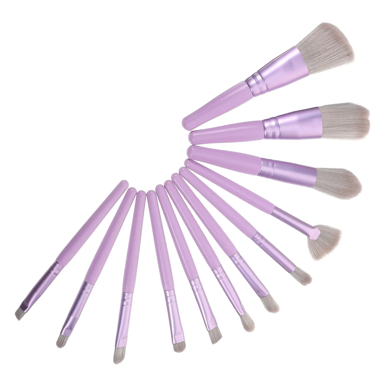 1 set 1 Set Makeup Brush Powder Blush Eyeshadow Lip Tools Travel Face Beauty Applicator For Women Girls