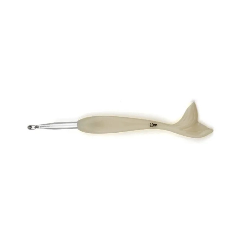 For Sweater Needle ABS Resin Glossy Fishtail Handle, Alumina Crochet Set 8 Pcs