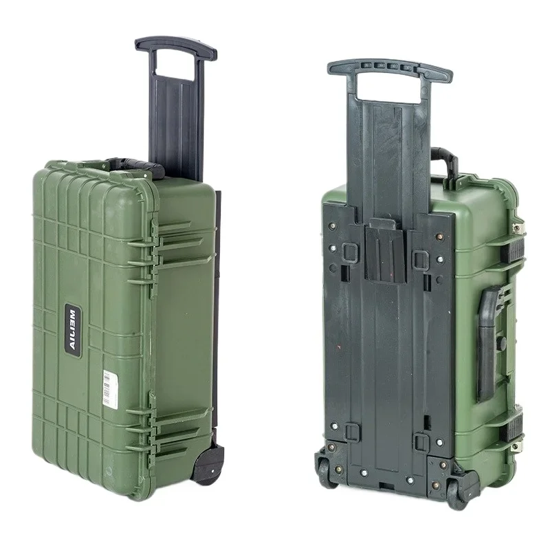 Portable Tool Case Safe Instrument Protection Suitcase Outdoors Equipment Organizer Trolley Case Household Hardware Tools Boxes