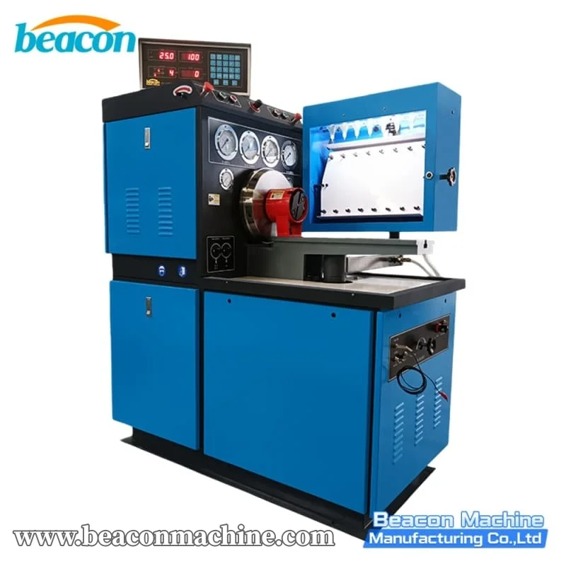 8-Cylinders Diesel Pump Tester with Sloped Panel Design