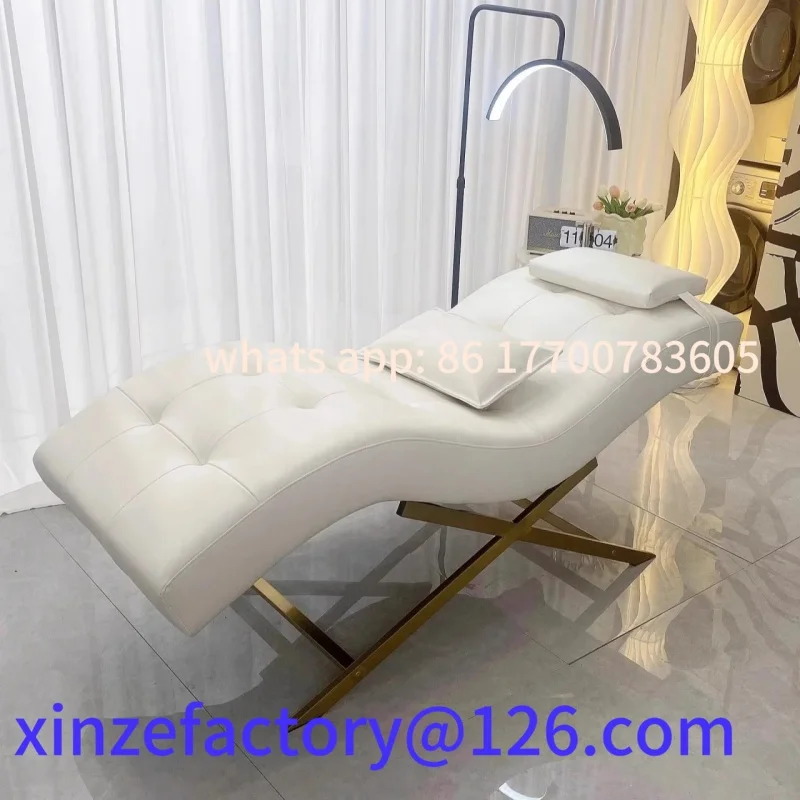 

Customizable New S-Shaped Eyelash Bed, Beauty Bed, Manicure, Face Wash, Ear Picking, Eyelash Tattoo,