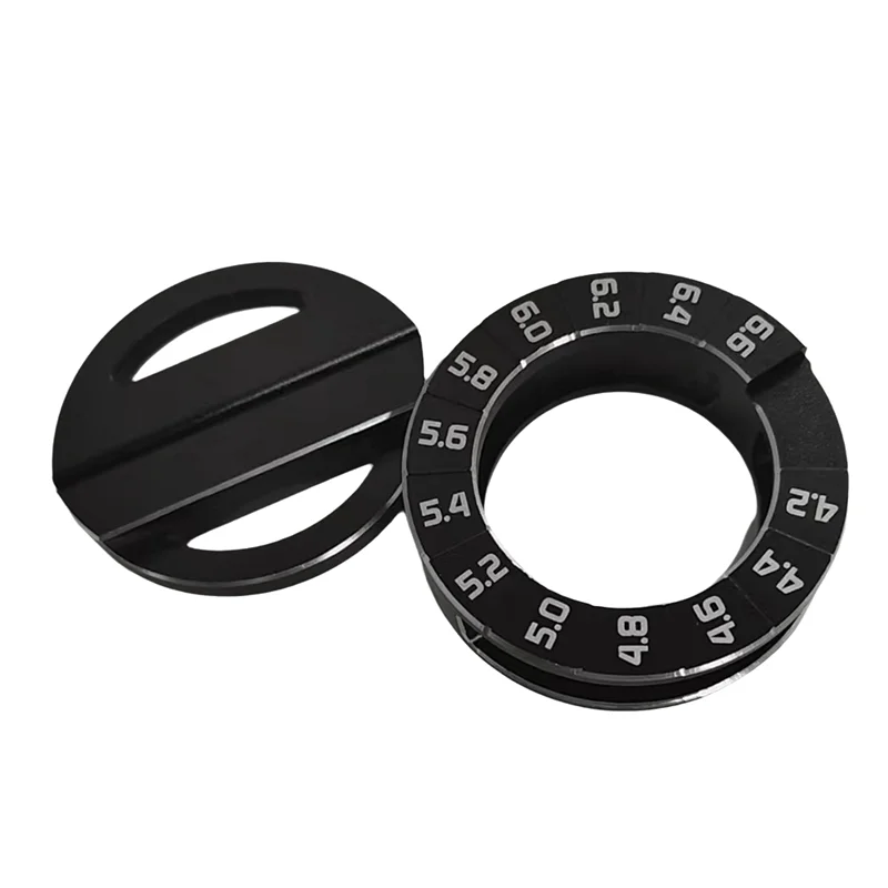 

WOWFU-RC Ride Height Gauge Aluminum Alloy Adjustable Adjuster Measuring Ruler 4.0-6.6Mm For 1/10 RC Car Repair Tools