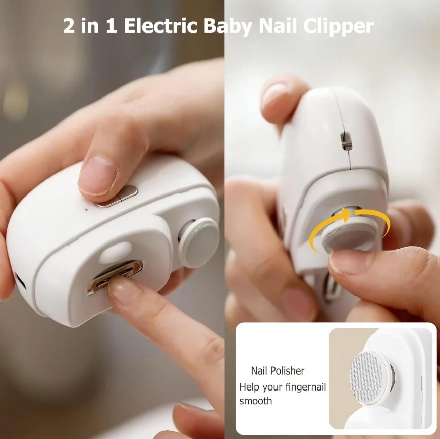 Electric Nail Clippers, Nail Polishers, Portable Nail Clippers, Children's anti Pinch Electric Nail Clippers, Nail Grinders view 5