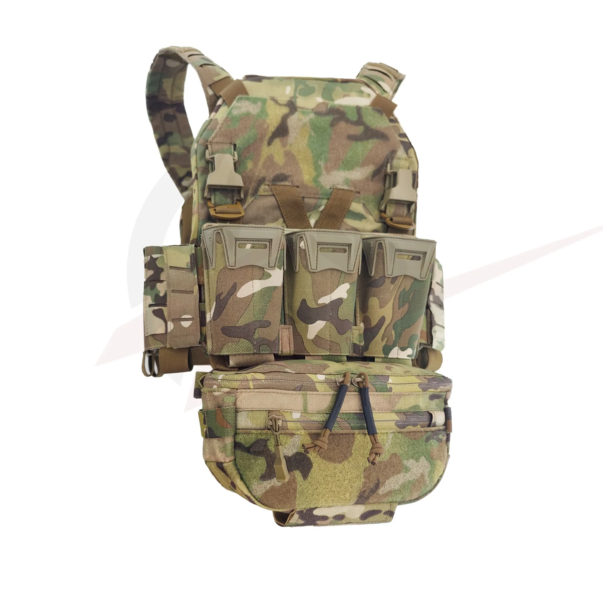 Bolsa táctica colgante Agilite Style Six Pack Hanger Pouch, tipo riñonera.