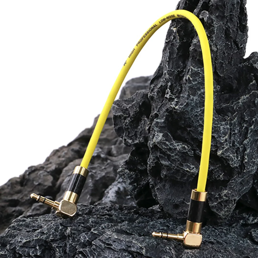 3.5mm Male to Male Stereo Audio Extension Cable,Right Angle 1/8\