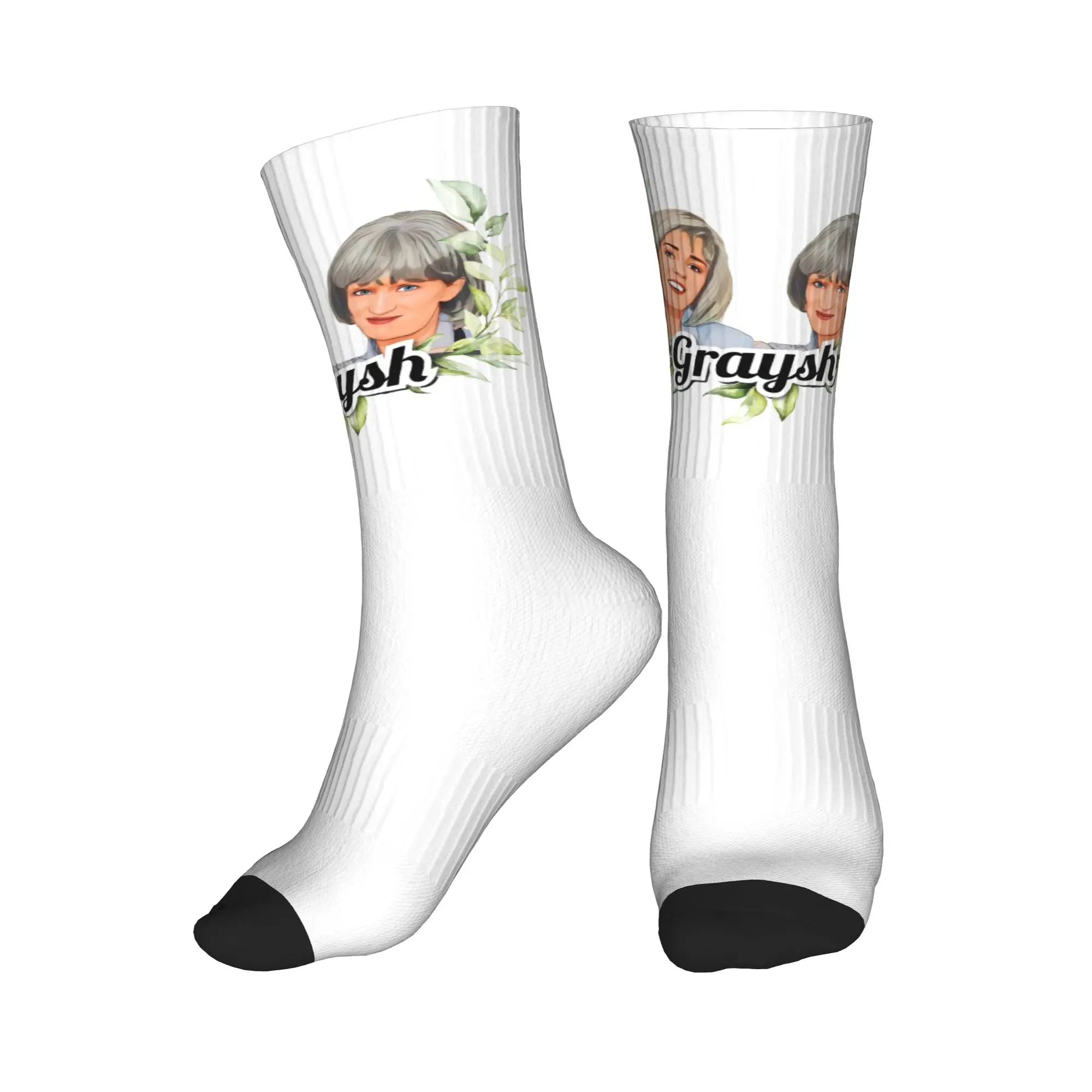 

All Seasons Prue and Trude Sport Middle Tube Socks Super Soft Crew Socks Casual Stockings for Men Women