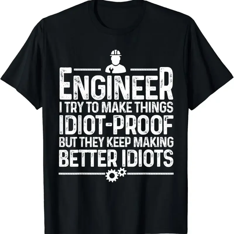 T-shirt drôle pour ingénieur et mécanicien de génie civil