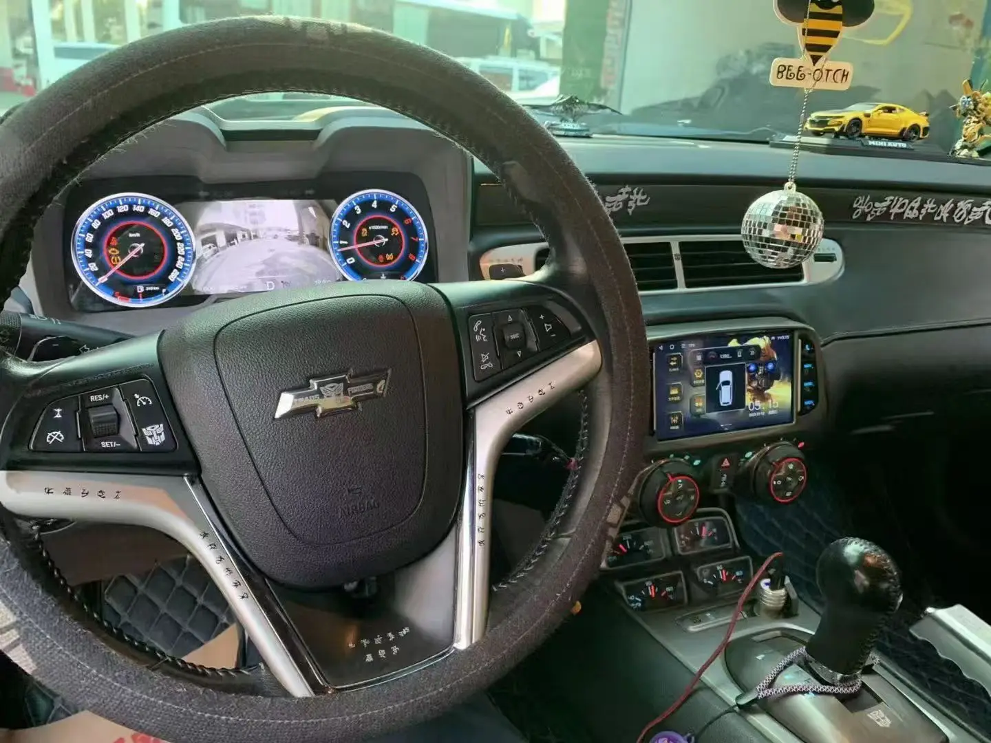 1920*720 10.25“ Dashboard Instrument Car Digital Cluster Speedometer Virtual Cockpit panel center For Chevrolet Camaro 2010-2015