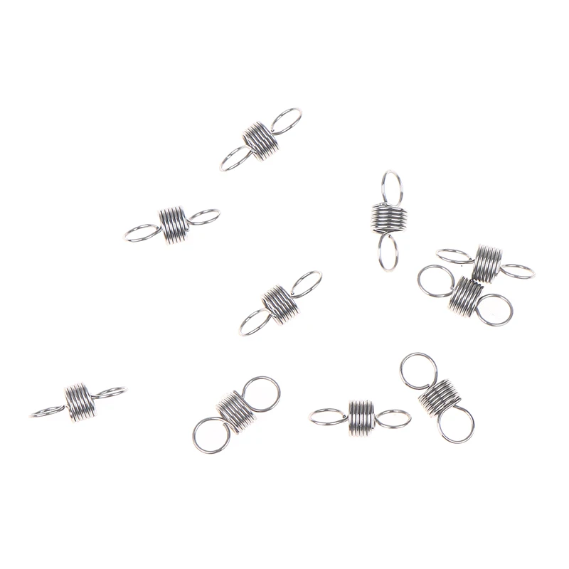 10 pièces roue rotative en métal bras oscillant interrupteur d'inversion ressort de rappel moulinet de pêche accessoires de ressort ressort d'extension