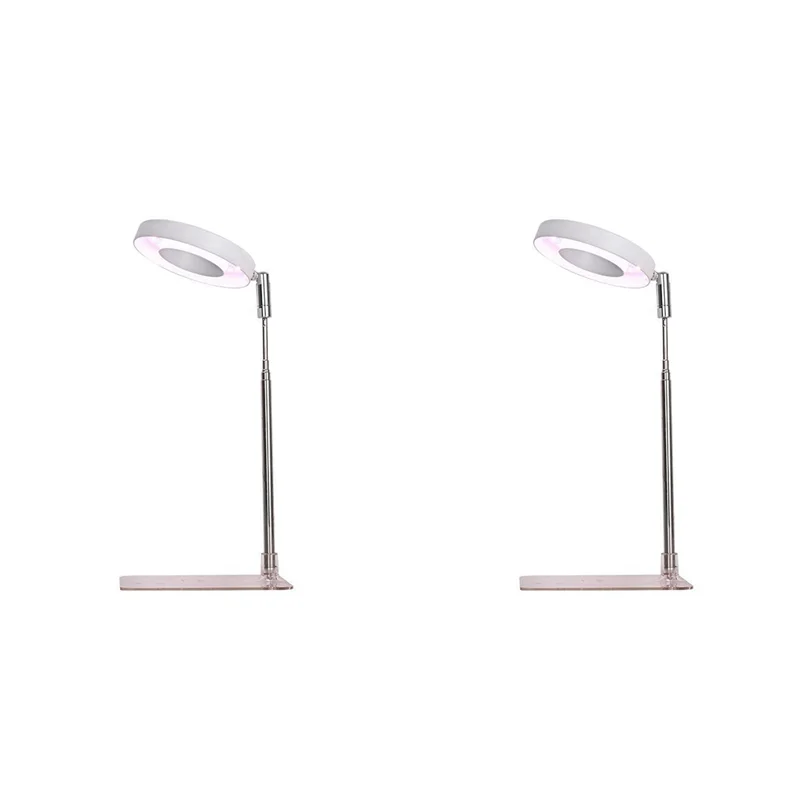 WORTHOWN-2X Coltiva la luce, Luce per piante a LED a spettro per piante da interno, Luce per coltivazione regolabile in altezza per fiori e piante bonsai Growt