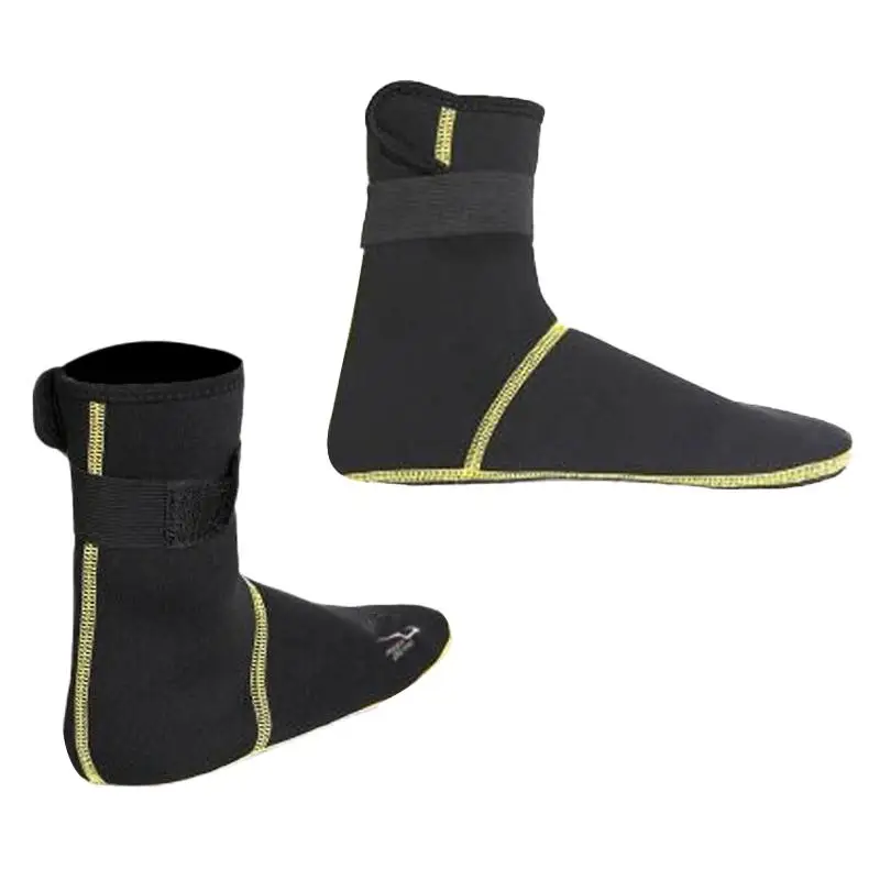Neoprene Diving Socks 3mm Thick Warm Surf Booties Non Slip Water Socks for Beach Swim Snorkeling