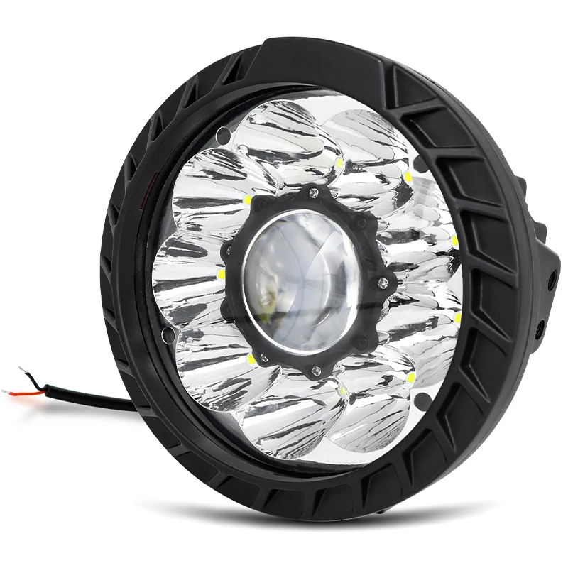 

7-Inch Round Light Emitting Diode Work Driver Emitting Diode Work 6000 Automotive Auxiliary Lighting System