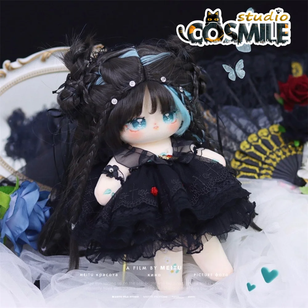 Idol Mermaid Princess Fairy Cool Girl Long Hair Mythology Stuffed Plushie 20cm 28cm Plush Doll Body Toy Gift