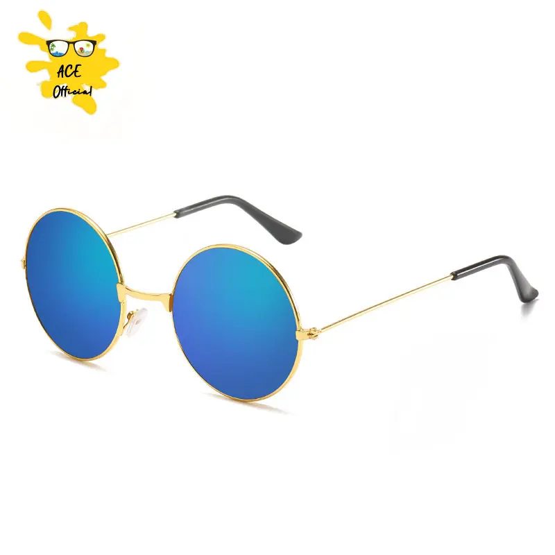 Popular Fishing Leisure Round Metal Men Sunglasses Retro Vintage Sunglasses for Men Women 2022 Fashion Eyewear Sun Glasses UV400